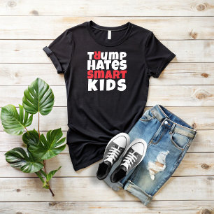 T-shirt En Tri-matière slogan de protestation étudiant anti-Trump rouge n