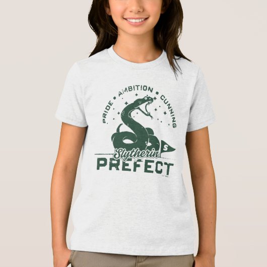 T-shirt En Tri-matière SLYTHERIN™ - Badge Préfet (Recto)