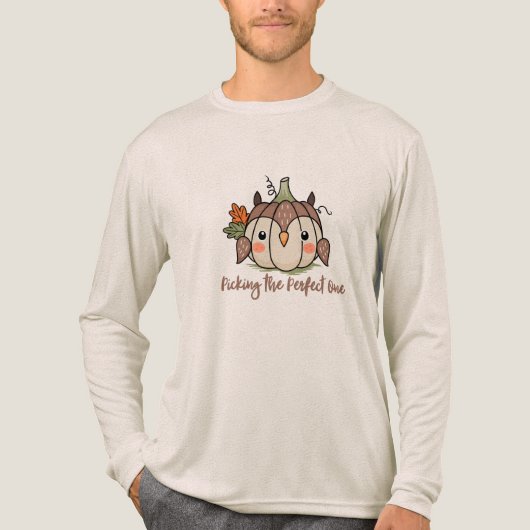 T-shirt En Tri-matière Smiling Pumpkin Sparrow Design (Recto)
