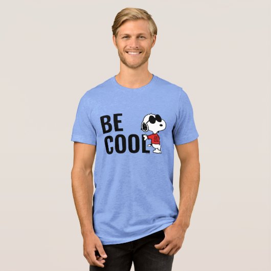 T-shirt En Tri-matière Snoopy "Joe Cool" debout (Recto plein)