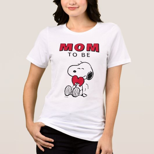 T-shirt En Tri-matière Snoopy | Little Sweetheart Tri-Blend Shirt (Recto)