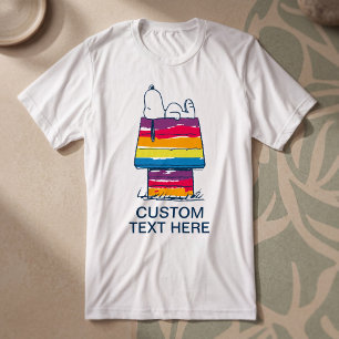 T-shirt En Tri-matière Snoopy Maison de chien arc-en-ciel