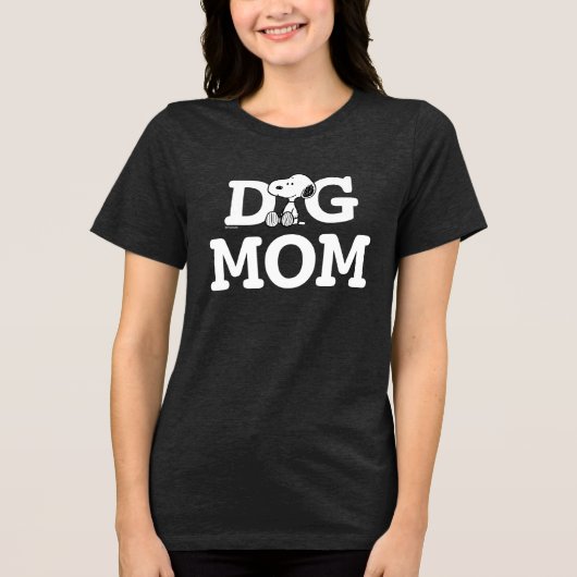 T-shirt En Tri-matière Snoopy | T-shirt maman chien (Recto)