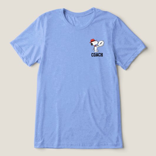T-shirt En Tri-matière Snoopy Varsity Sports Football (Design Recto)