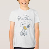 T-shirt En Tri-matière Snoopy & Woodstock | Over the Moon Baby Shower (Recto)