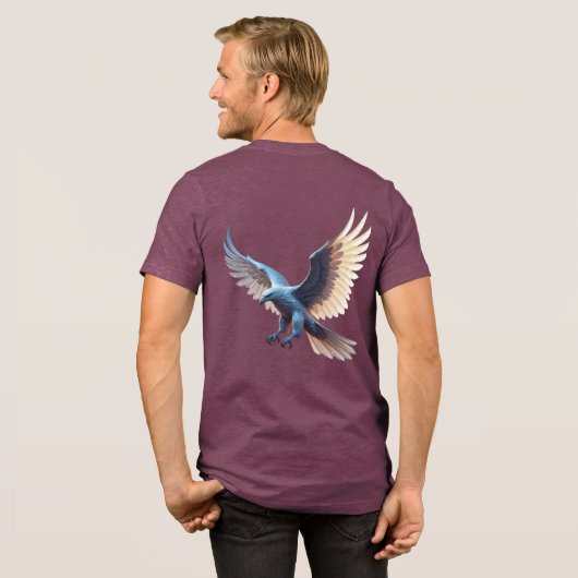 T-shirt En Tri-matière Soaring Crystal Eagle – Symbol of Transformation (Évier)