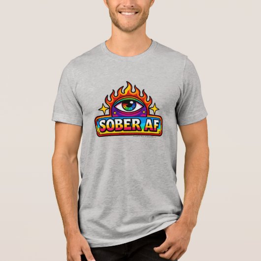 T-shirt En Tri-matière Sobre AF - (Recto)