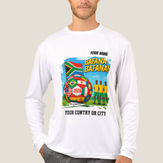 T-shirt En Tri-matière Soccer 2026 football AFRIQUE DU SUD Nom personnali