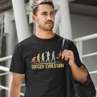 T-shirt En Tri-matière Soccer Evolution – Human Evolution to Soccer Lover