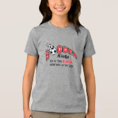 T-shirt En Tri-matière Soccer vous met à votre but - Rouge (Recto)