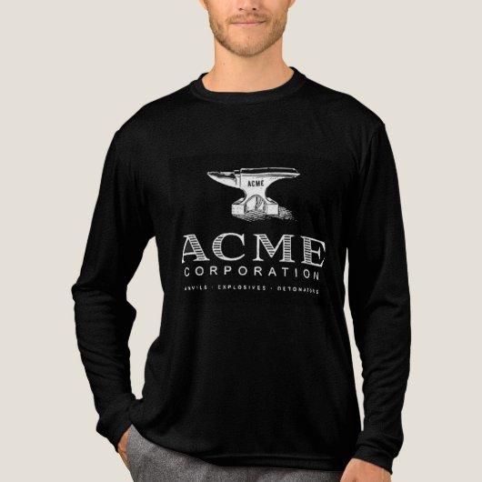 T-shirt En Tri-matière société acme (Recto)