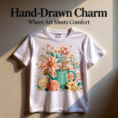 T-shirt En Tri-matière Soft Whimsical Spring Mouse