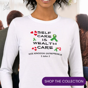 T-shirt En Tri-matière SOINS DE SANTÉ Mentale SOI-SOINS SOINS DE RICHESSE