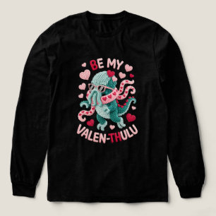 T-shirt En Tri-matière Sois Mon Valen-thulu Cthulhu Design