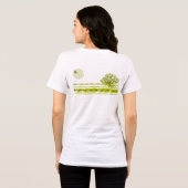 T-shirt En Tri-matière Soleil de l'arbre broyé (Verso intégral)