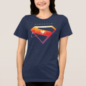 T-shirt En Tri-matière Soleil Tourner Superman Shield (Recto)