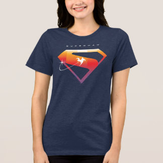 T-shirt En Tri-matière Soleil Tourner Superman Shield
