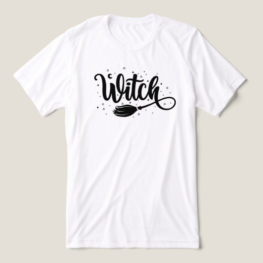 T-shirt En Tri-matière Sorcière (Design Recto)