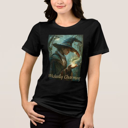T-shirt En Tri-matière Sorcière charmante (Recto)