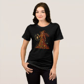 T-shirt En Tri-matière Sorcière d'automne avec vibes automnales (Recto plein)