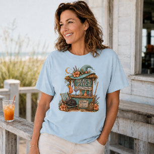 T-shirt En Tri-matière sorcière de plage bar à potion océan cocktails d'é