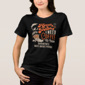 T-shirt En Tri-matière Sorcière Hocus Pocus Café À Cibler Photo Halloween (Recto)