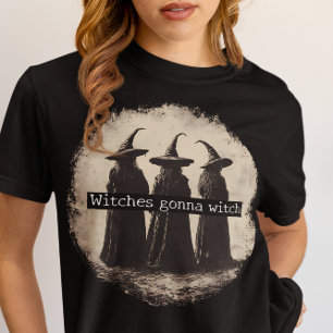 T-shirt En Tri-matière Sorcières vont ensorceler Halloween