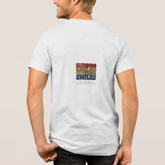T-shirt En Tri-matière Sourires glissants (Verso)