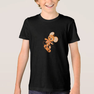 T-shirt En Tri-matière Souris Skateboard Black Tri-Blend Shirt