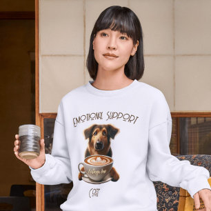 T-shirt En Tri-matière Soutien émotionnel Café Cute santé mentale