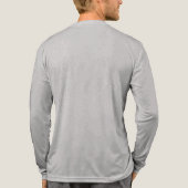 T-shirt En Tri-matière "Soyez créatif et prospère" en gris noir (Verso)