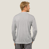 T-shirt En Tri-matière "Soyez créatif et prospère" en gris noir (Verso complet)