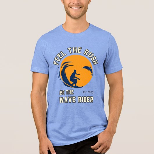 T-shirt En Tri-matière Soyez Le Vague (Recto)
