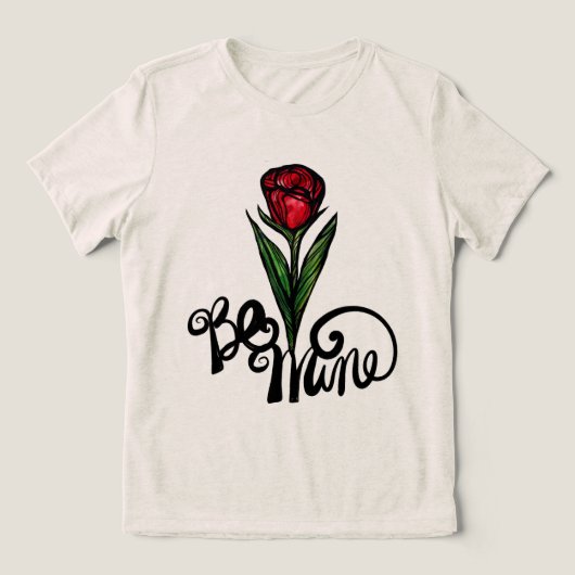 T-shirt En Tri-matière Soyez mienne Red Rose Valentine (Design Recto)