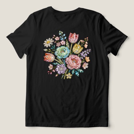 T-shirt En Tri-matière Sparkling Spring Bouquet (Design Verso)