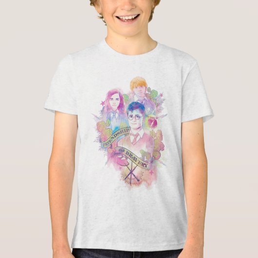 T-shirt En Tri-matière SpellHarry, Hermione et Ron Waterc (Recto)