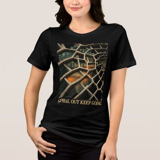 T-shirt En Tri-matière Spiral Out Psyche Tee (Recto)