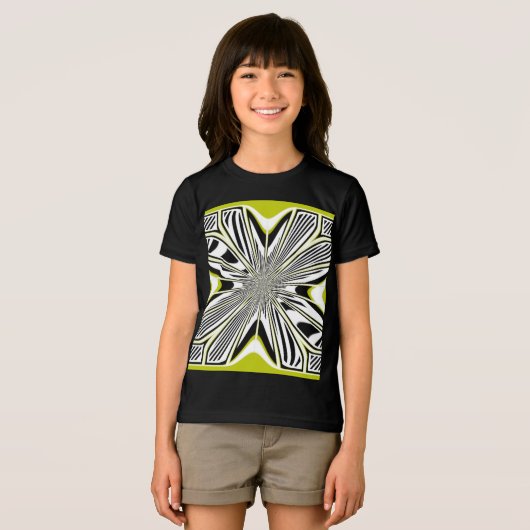 T-shirt En Tri-matière SPNP_Bella+Chemise T-Mis Triple pour Jeune Toile (Recto plein)