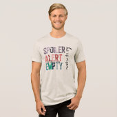 T-shirt En Tri-matière Spoiler Aert - La Tombe Était Une Chemise Tri-Blen (Recto plein)