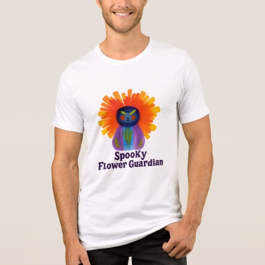 T-shirt En Tri-matière Spooky Flower Guardian (Recto)