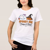 T-shirt En Tri-matière Spooky Szn Ghosts – Cute Halloween Vibe Tee (Recto)