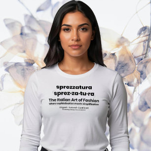 T-shirt En Tri-matière SPREZZATURA : L'ART ITALIEN DE LA MODE-BlackDeni