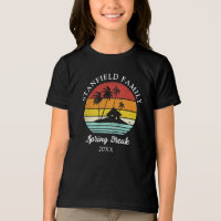 Spring Break Palm Trees Beach Family Correspondanc