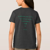T-shirt En Tri-matière St. Patrick Celtic Cross | Trinity Knot & Quote (Verso)