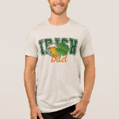 T-shirt En Tri-matière St. Patrick's Day Irlandais Bière Clover Papa T-sh (Recto)
