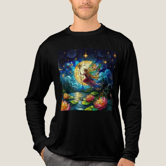 T-shirt En Tri-matière Stained Glass Moonlight Flight Fairy  (Recto)