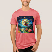 T-shirt En Tri-matière Stained Glass Moonlight Flight Fairy  (Recto)