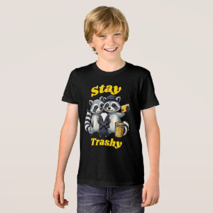 T-shirt En Tri-matière Stay Trashy Funny Raccoon, Opossum, Skunk funny