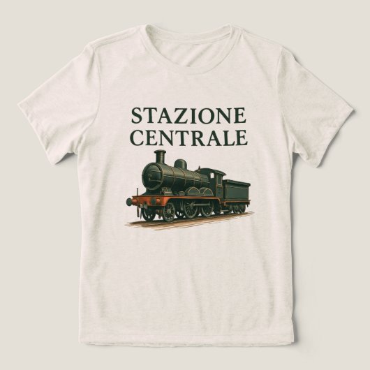 T-shirt En Tri-matière Stazione Centrale (Design Recto)