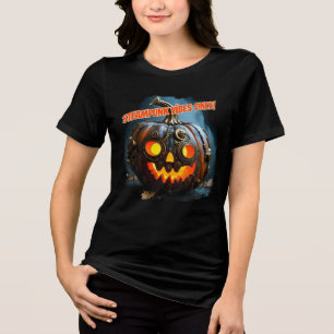 T-shirt En Tri-matière Steampunk Jack-o'lanterne